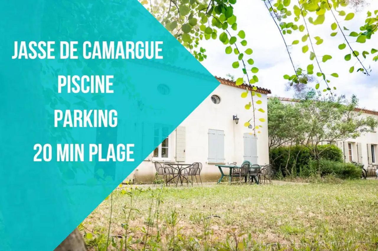 Jasse Camarguaise 535 - Piscine Clim Parking Famille - Top Pros Servicesconciergerie Villa Gallargues-le-Montueux Dış mekan fotoğraf